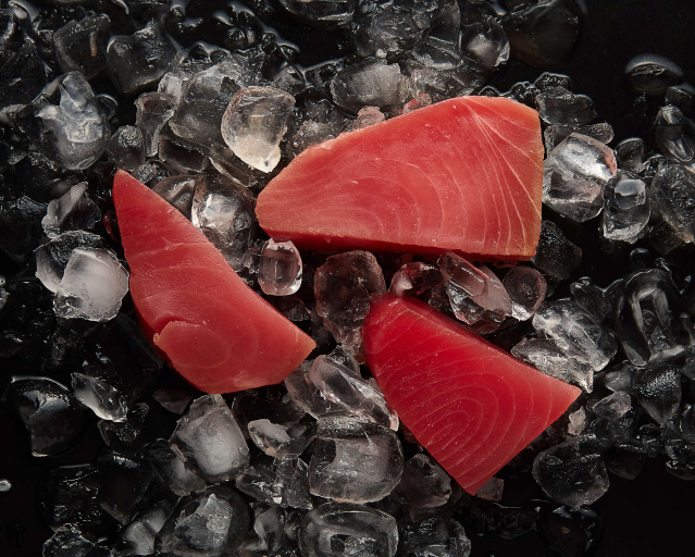 Frisches Thunfischfilet Sushi Qualität 500g